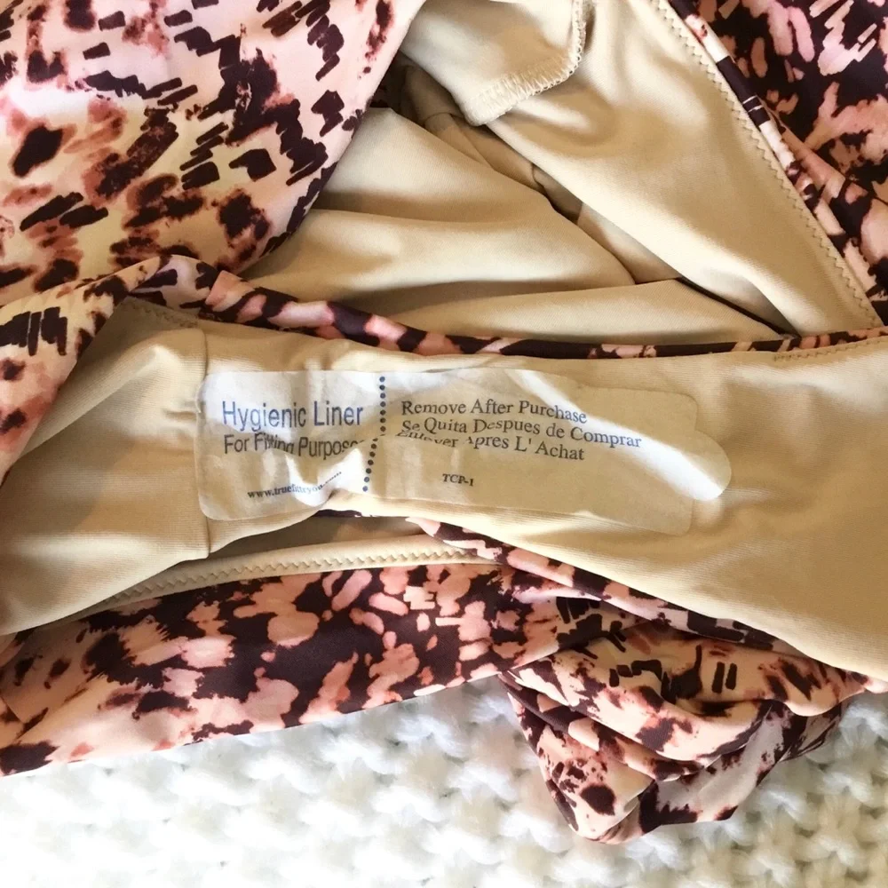 NWOT Chelsea 28 High Neck Scalloped One-Piece Swimsuit - XXL